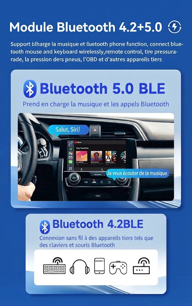 Module Bluetooth 4.2 + 5.0